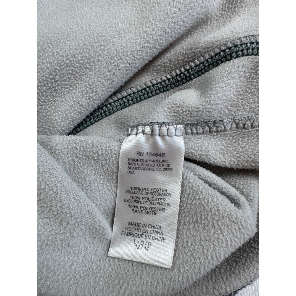 Pro Edge Womens Michigan State Spartans Quarter Zip Fleece Pullover Large - Picture 5 of 9